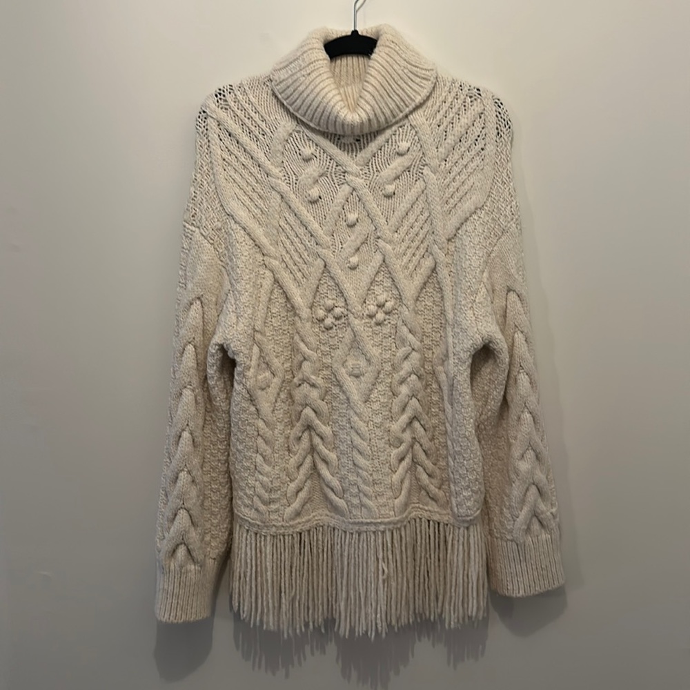 Zara Turtleneck Knit Sweater M